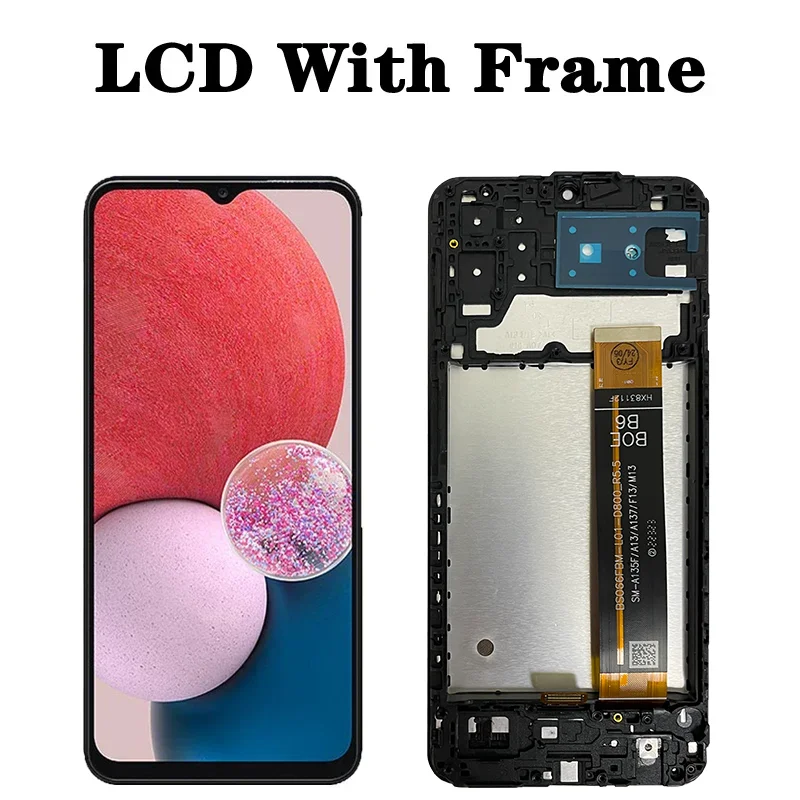 6.5“New A13 LTE LCD For Samsung  A13 4G LCD Display Touch Screen Digitizer For samsung A13 A135 A135F A135U A135U1 LCD