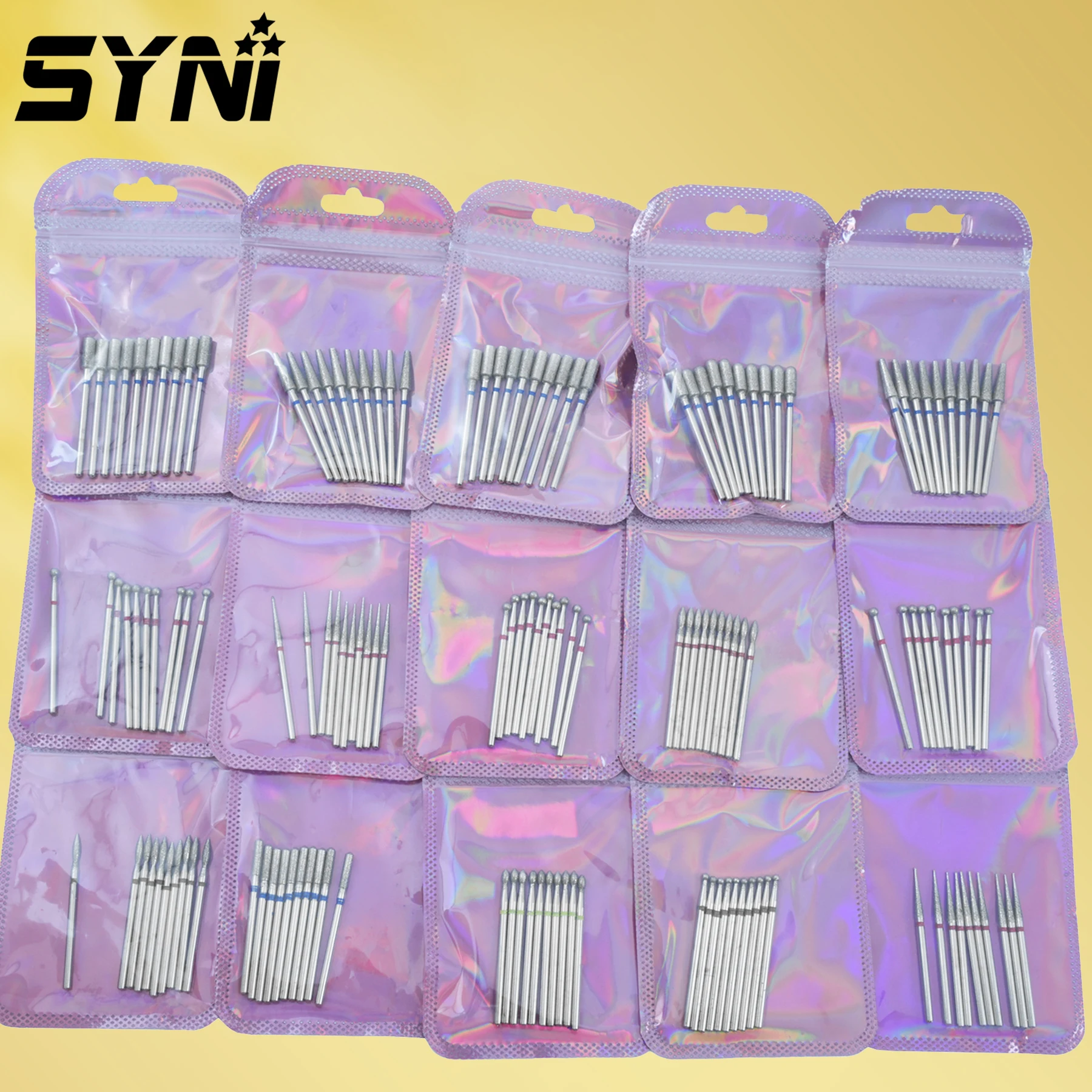 10 PC คาร์ไบด์เจาะเล็บ Bits เครื่องตัดเล็บมืออาชีพไฟฟ้าเครื่องโรตารี่ Burr Cuticle ลบเล็บอุปกรณ์ศิลปะ