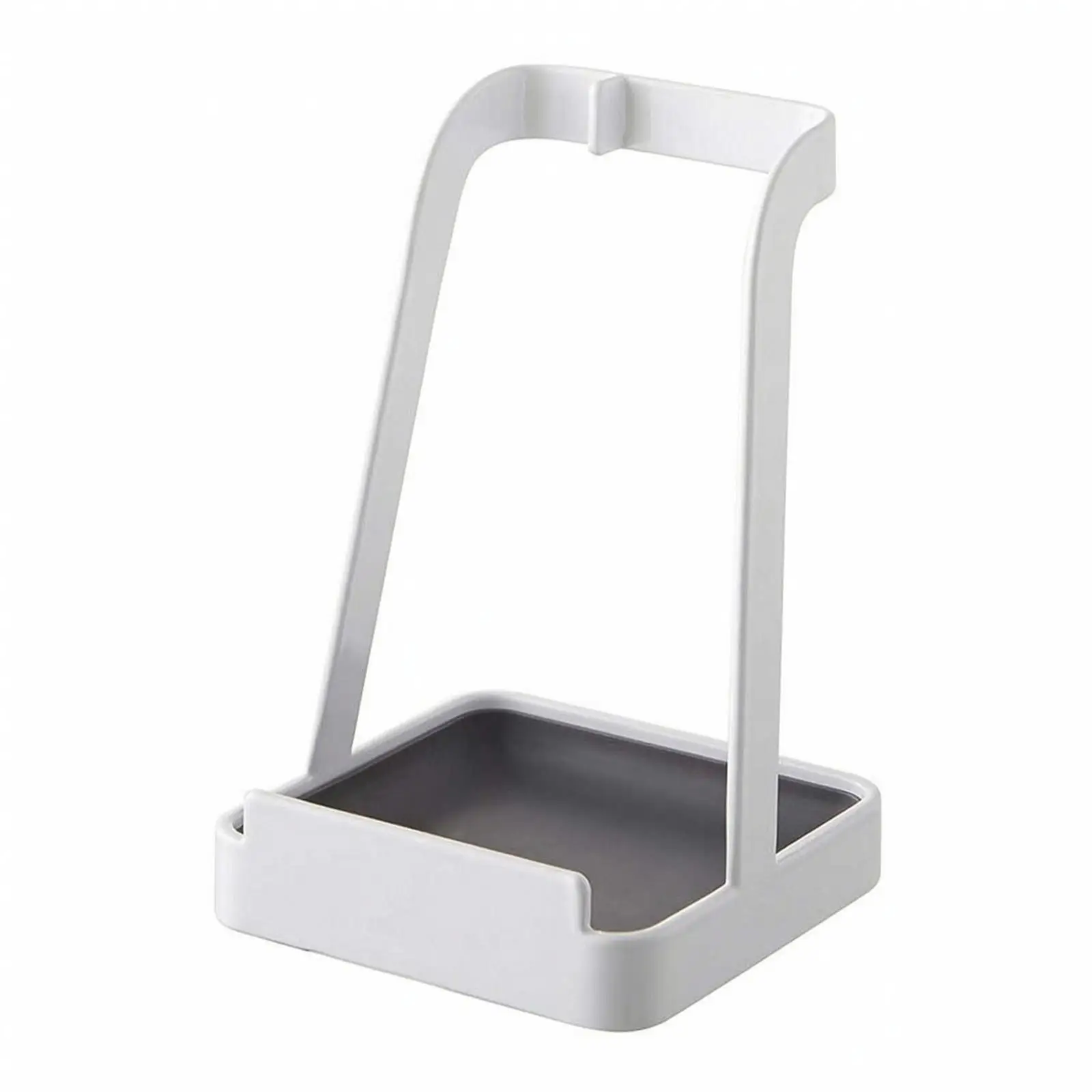 Lid Rack with Drip Tray No Assembly Required Tabletop Lid Rack Easy to Clean