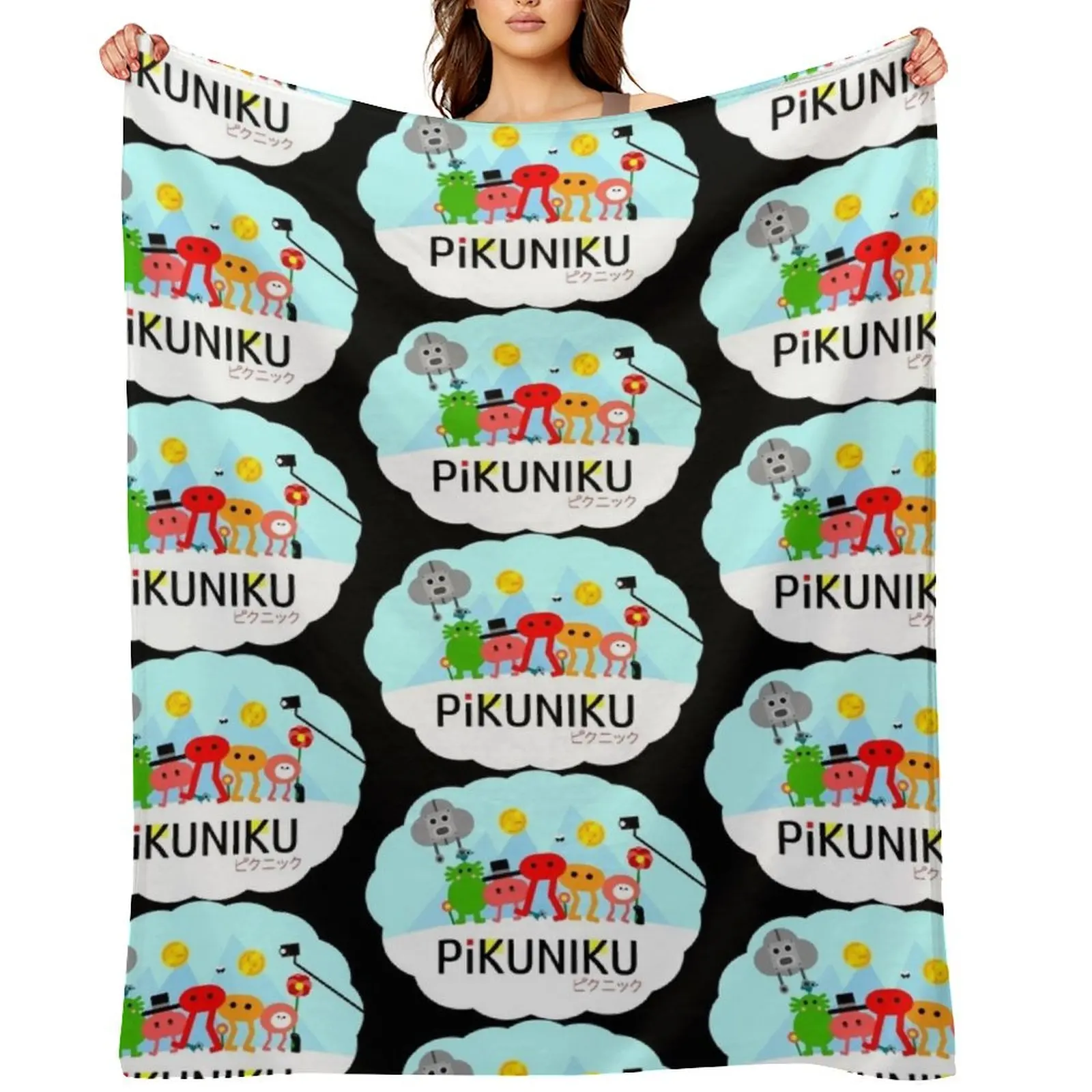 

PIKUNIKU Throw Blanket Luxury Throw christmas gifts Luxury Designer bed plaid Blankets