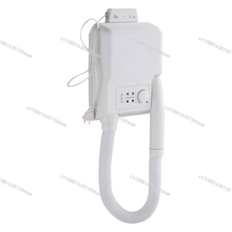 

Exclusive for Cross-Border in Stock Hotel Electric Hair Dryer Hotel Wall-Mounted Wall Hanging Hair Dryer