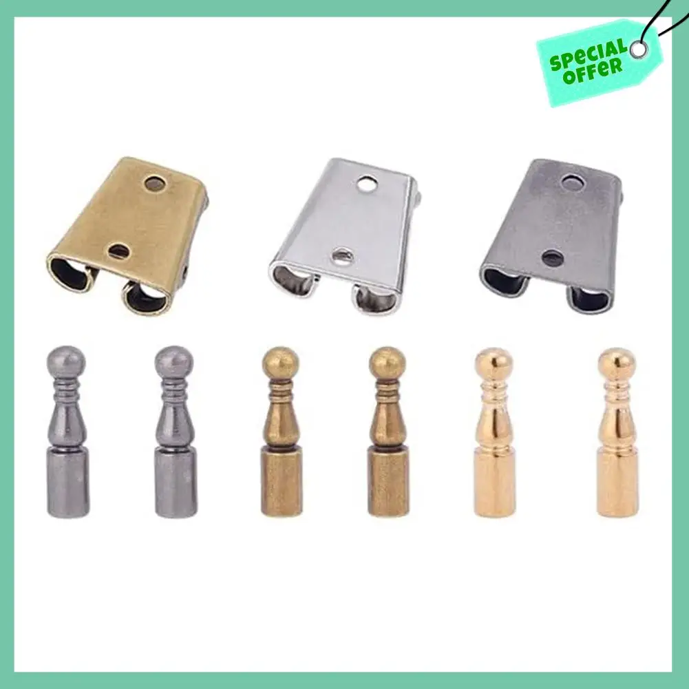 

Sturdy 16Pcs Bolo Tie Findings Kit Bolo Tie Tips Replacement Kit Bolo Tie Buckle Accessories For Bolo Tie Making