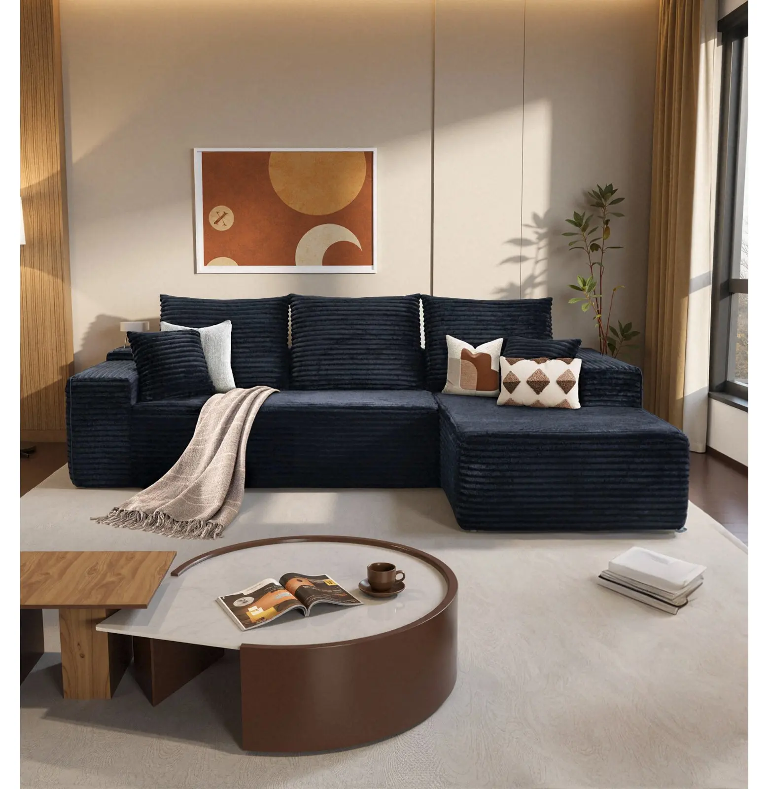 

Modern Living Room With Sofa Interior