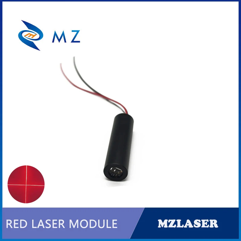 High Power PMMA Lens D10mm 660nm ACC Drive Red Cross Laser Module (50mW, 100mW, 150mW)