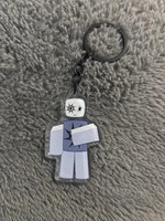 Let Him Go Broken Spawn R-oblox Double-Sided Acrylic Keychain，Kawaii cartoon game Character pendant