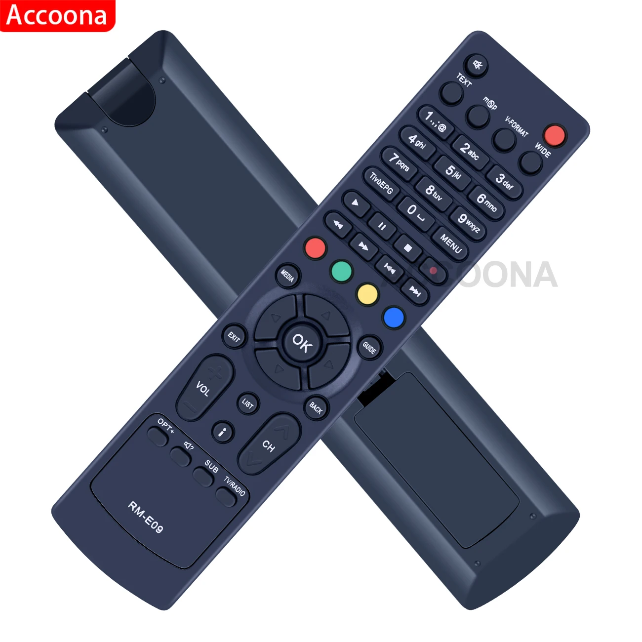 RM Series Replacement Remote Control for Humax RM-E09 RME09