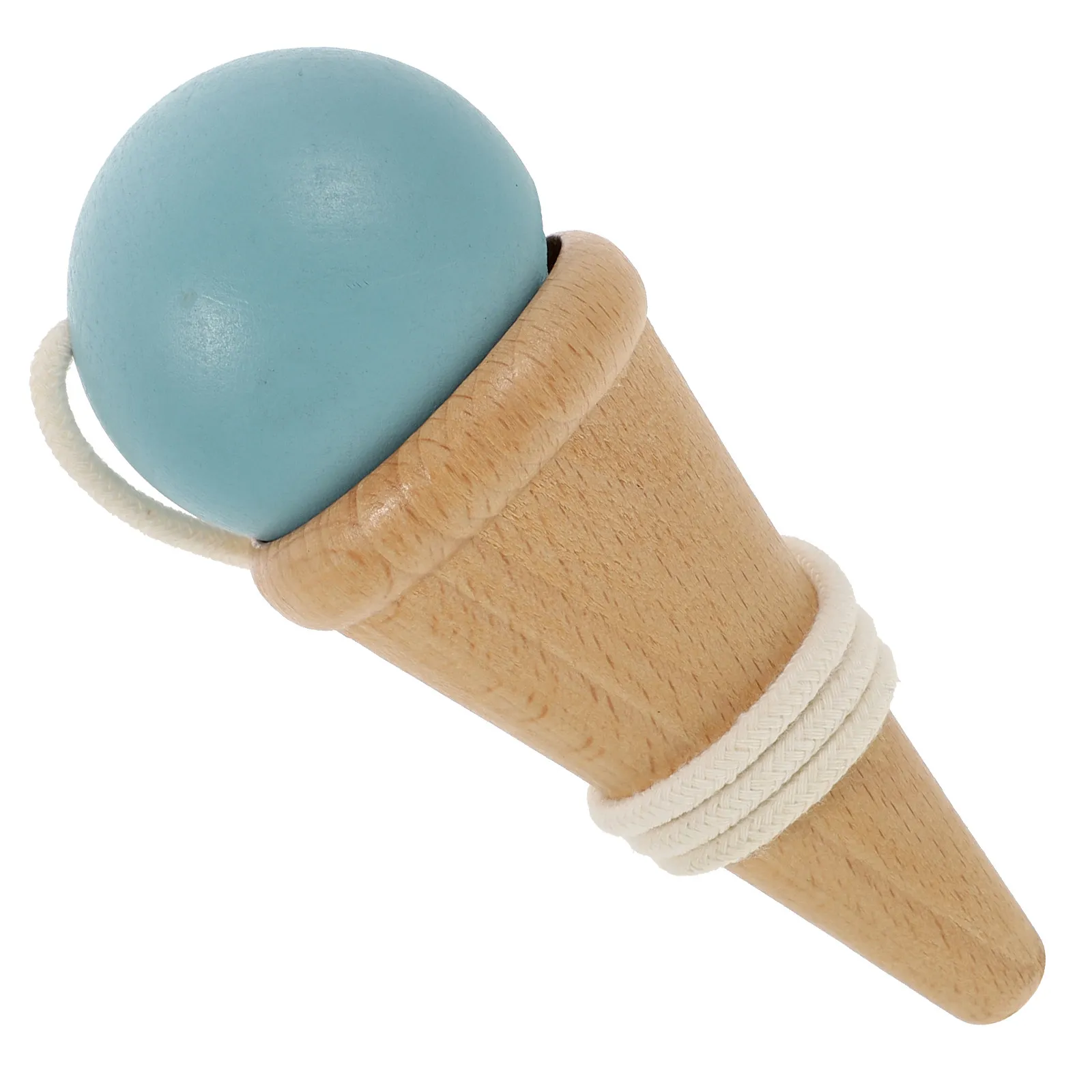 Wood Kendama Hand Eye Coordination Ball Funny Game Casual Educational Interactive Wooden Kids Accessory Wear Resistant view 3