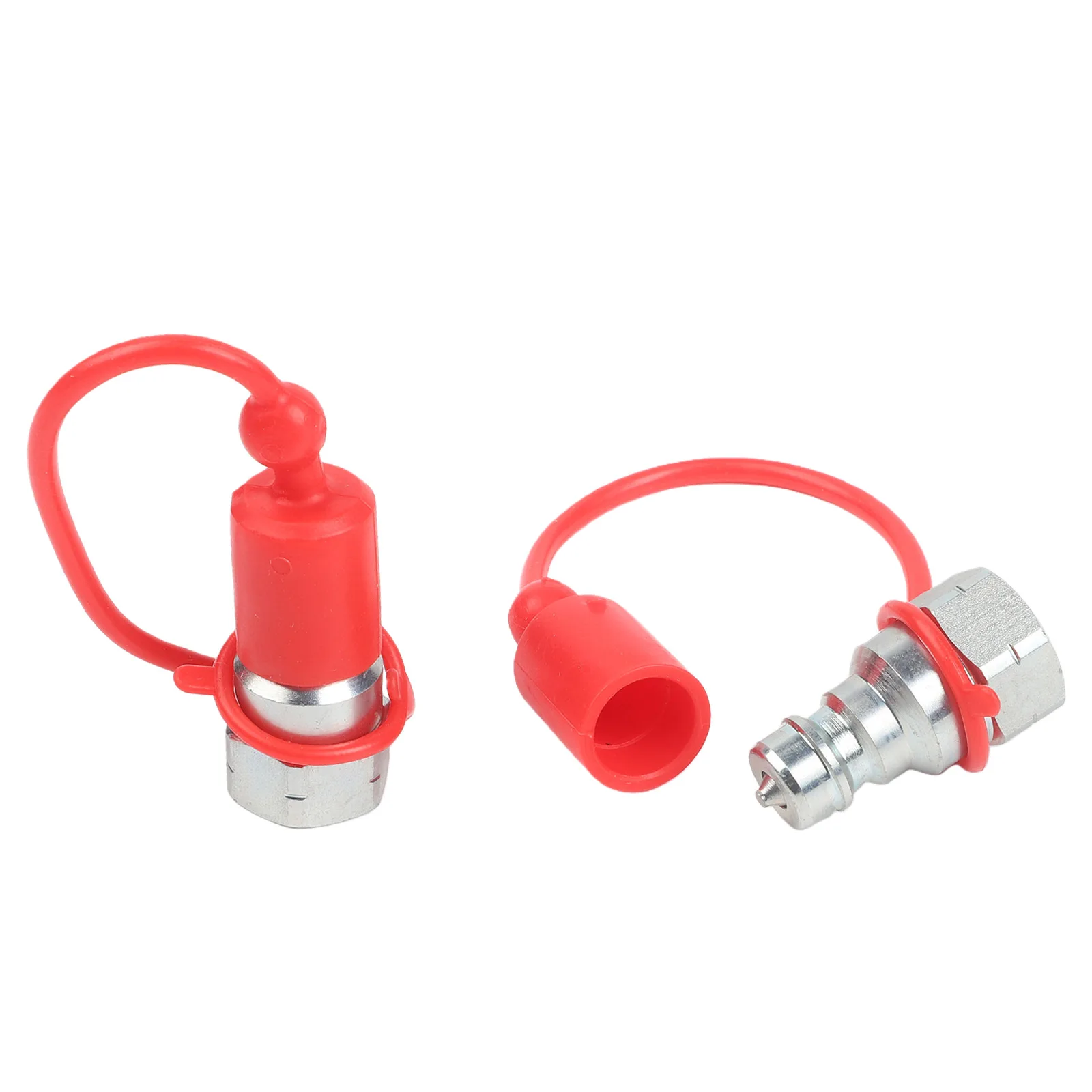 12 14 NPT Hydraulic Quick Connect Coupler Fittings ISO7241A with Dust Cap for Agriculture and Construction Use