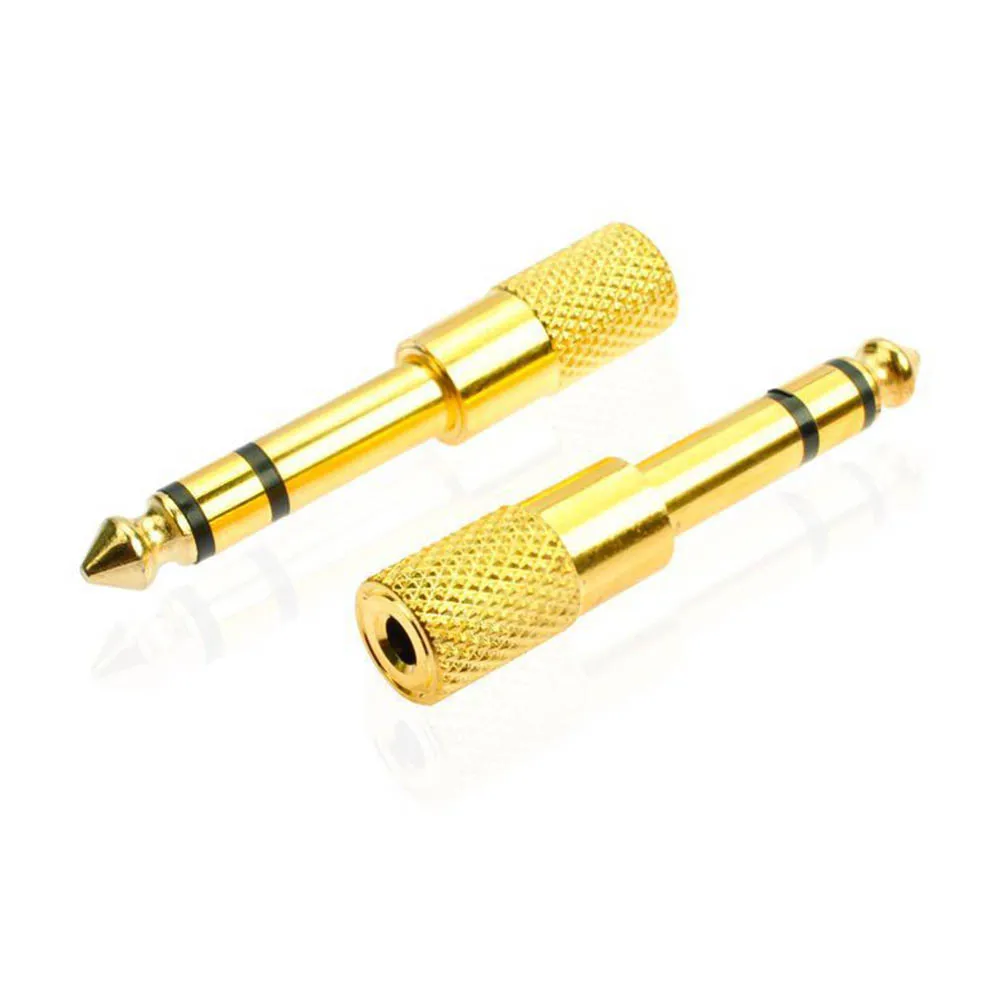 Mini Jack 6.5 Mm Mannelijke Plug Naar 3.5 Mm Vrouwelijke Connector Hoofdtelefoon Versterker Audio Adapter Microfoon Aux 6.5 3.5 Mm Converter