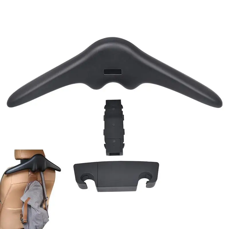 Coat Hanger Car Seat Back Clothes Hanger Car Headrest Hanger Coat Rack Multifunctional Compact Car Hanger For Umbrella Coat Bags