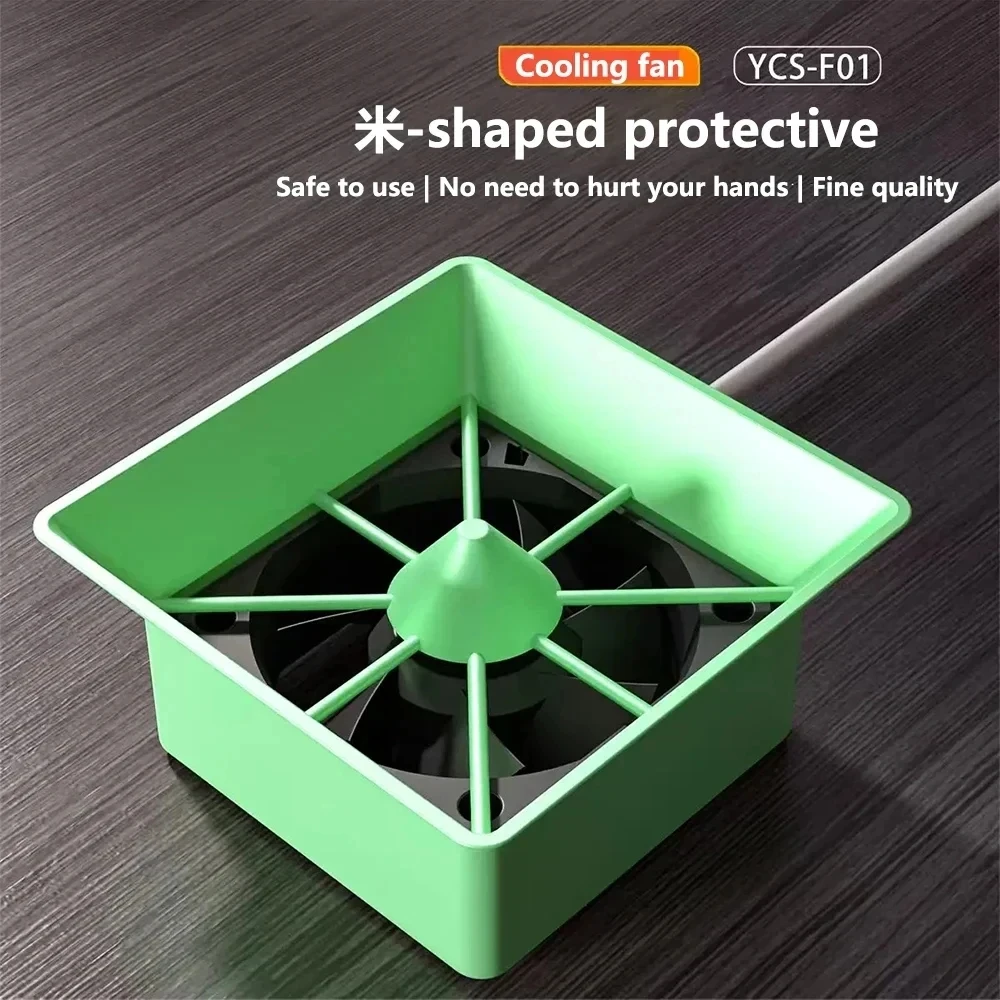 مروحة تبريد YCS-F01 عملية عالية السرعة للتبريد السريع مع واجهة USB عالمية 5 فولت لحام اللوحة الأم #5