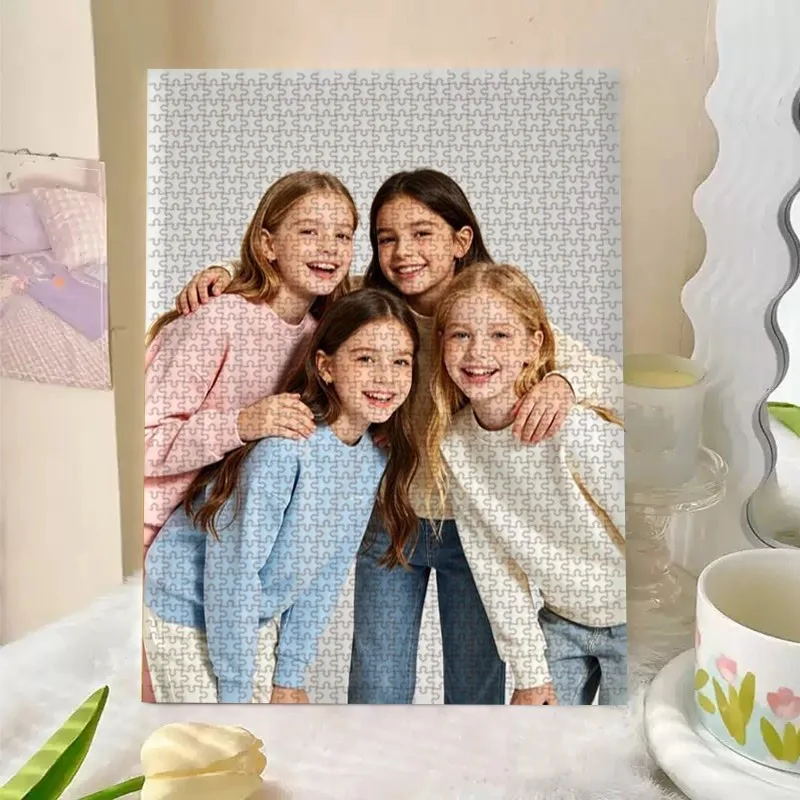 35/300/500/1000pcs Personalized Custom Photo Puzzle Pet Photos Family Memories Personalized Gifts For Women/Men