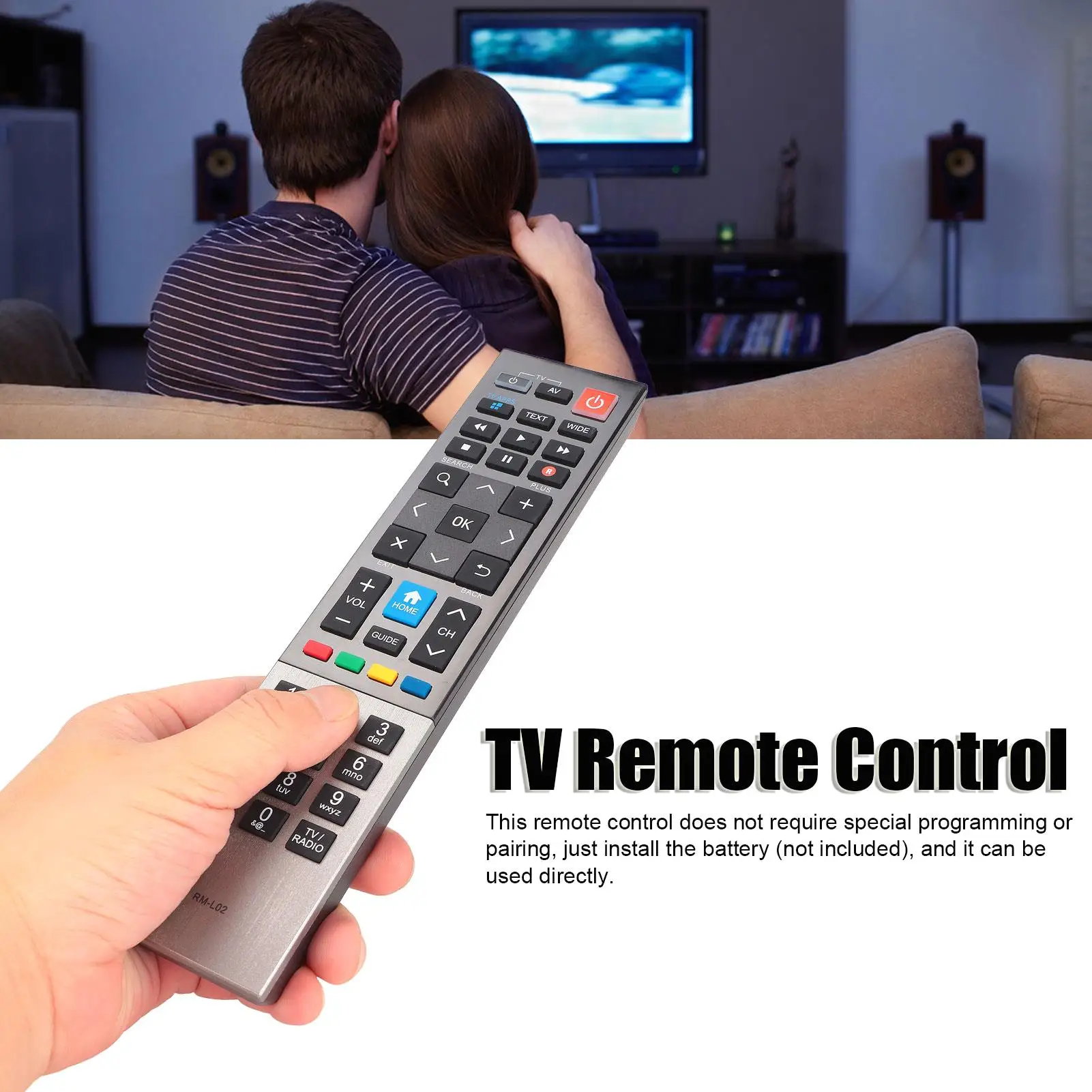 Control remoto para Smart TV, reemplazo multifuncional para RM‑ L02