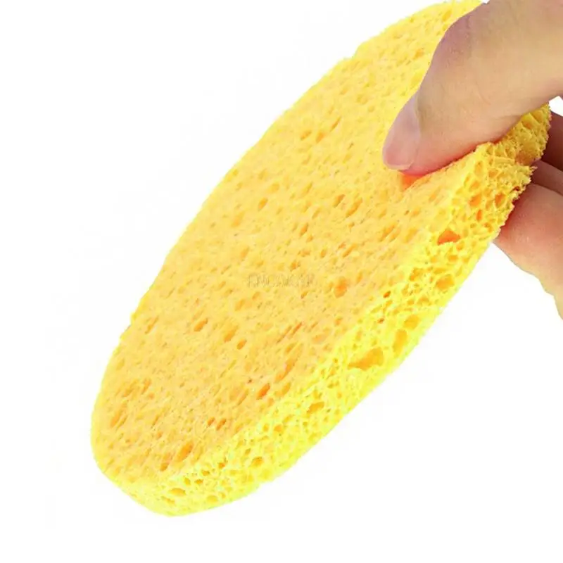 50 ชิ้นฟองน้ําบีบอัดผิวหน้าเซลลูโลสธรรมชาติทําความสะอาดใบหน้าสปาแต่งหน้า Remover แปรงซักผ้า Skin Care เครื่องมือแบบพกพา