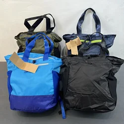 PA Nylon Handheld Backpack Casual Colorful Outdoor Folding Multi Functional Mountaineering Bag Ultralight Tote Pack Travel Bag