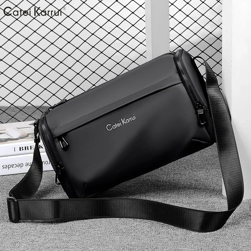 Casual Oxford Shoulder Bags Men Crossbody Bags Waterproof  Large Capacity Single Shoulder Messenger Bag Men Sling Bag Bolso