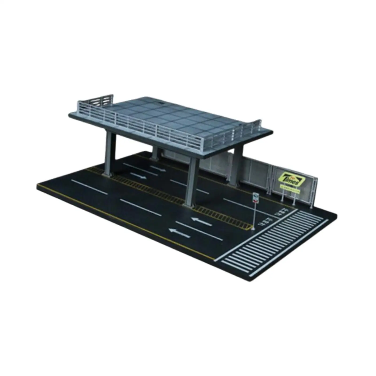 

1/64 Diecast Car Display Case Vehicle Model Case Simulation Parking Lot Gift