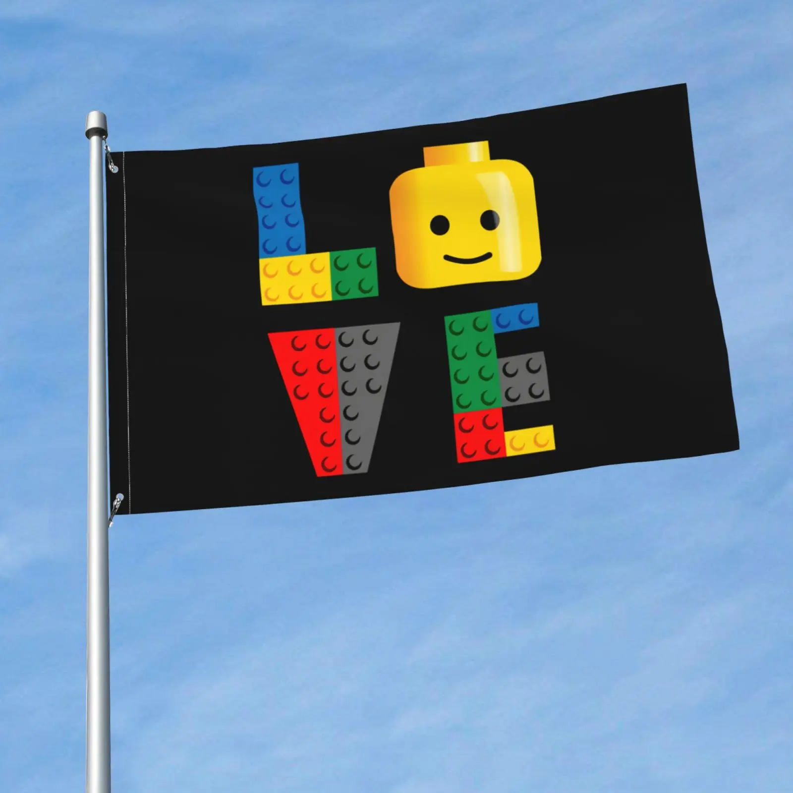 Legos Love Parody Quality Oldskool Artwork Flag Banner Party Cars Club Parade Sport Holiday Sport Business Advertisement