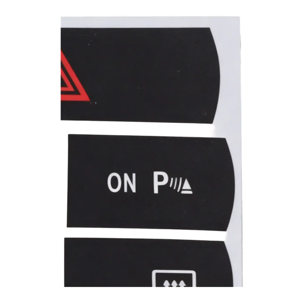 Automotive Repair Button Restoration Repair Stickers Black Firm Adhesion Reduced Light Penetration For Ford for s-max