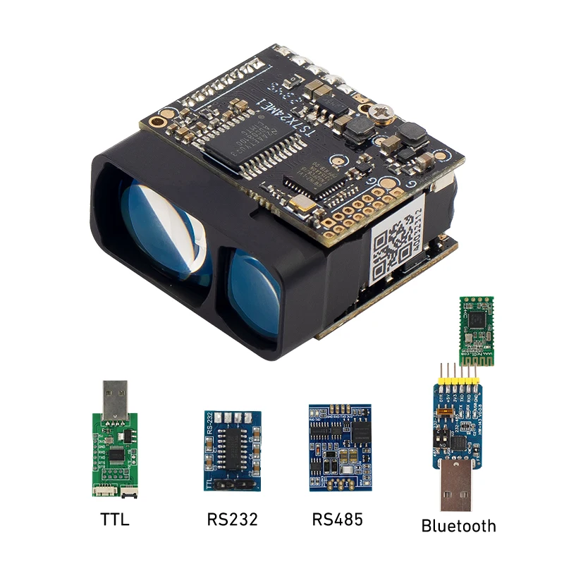 TS1224 1500m Long Range Lidar Laser Sensor For Thermal Scope TOF Laser Range Sensor Laser Rangefinder Sensor Module