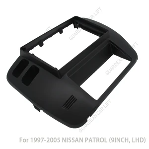 9-Zoll-Auto-Radio-Faszien für Nissan Patrol Y61 1997-2006 Android GPS MP5 Player Stereo 2 DIN Haupteinheit Panel-Panel-Installation 12 Hauptverkaufsrahmen Nissan - №2