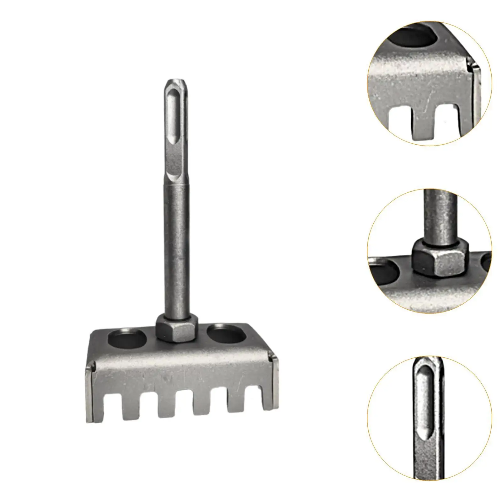 Socket Punch Easy to Use Sturdy Square Slot Cutter Wall Square Hole Puncher Outlet Cutout Tool for Cement Concrete Brick Wall