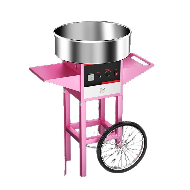 

Electric cart, cotton candy machine, commercial automatic fancy wire drawing, vertical cotton candy machine