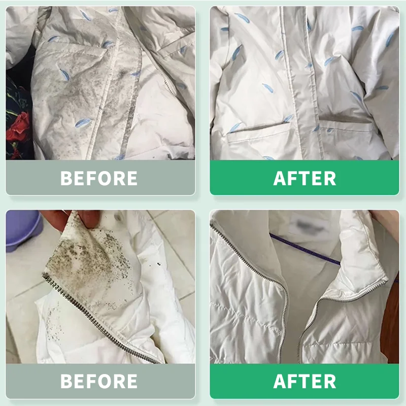 بخاخ إصلاح البقع السوداء من Farienne Clothing - 100 مل مرمم قماش سريع المفعول للقالب والبقع وتغير لون الملابس #6