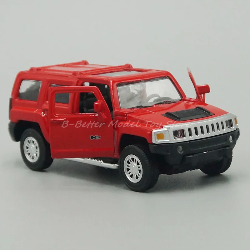 1:43 Diecast لعبة مجسمة F-Hummer H3 SUV التراجع سيارة هدايا الأطفال