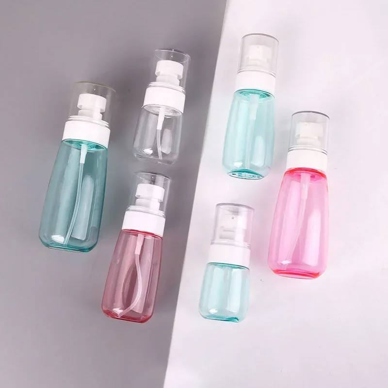 10PCS 30/60/100ml Empty Refillable Fine Mist Spray Bottles Lotion Bottles for Perfume Essential Oils Travel Cosmetic Containers