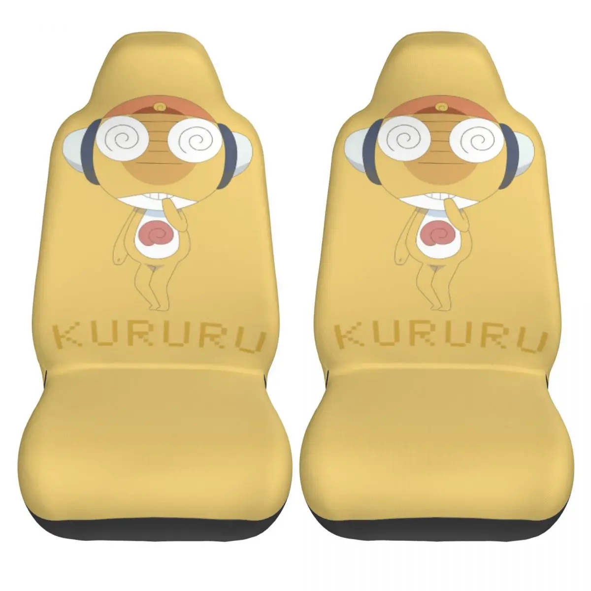 Sgt Frog Keroro Major Kururu Reporting Universal Car Seat Cover Four Seasons For SUV Car Seat Covers Polyester Car Styling