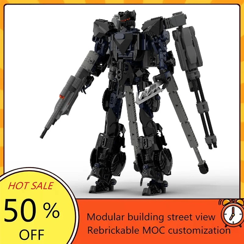 

811PCS Popular Space War Movie Model MOC Building Bricks Battle Mech Modular Technology Gifts Holiday Assemble Children Toy Suit
