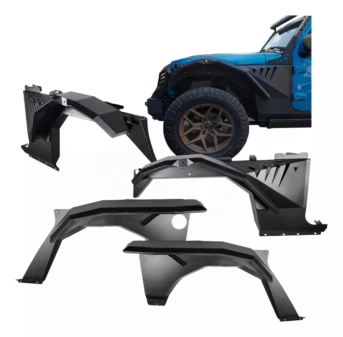 

Самые продаваемые расширители и крылья JK для Wrangler 2007-2017 гг.