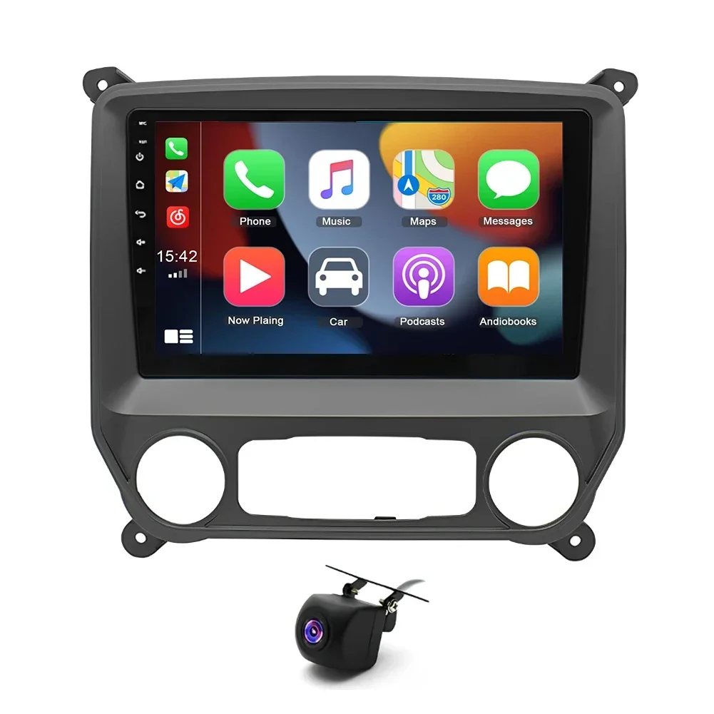 2 + 32G 9.7 بوصة أندرويد 13 لكاديلاك إسكاليد شراع SLS 2007-2014 شاشة تعمل باللمس ستيريو السيارة مع Carplay أندرويد السيارات #2