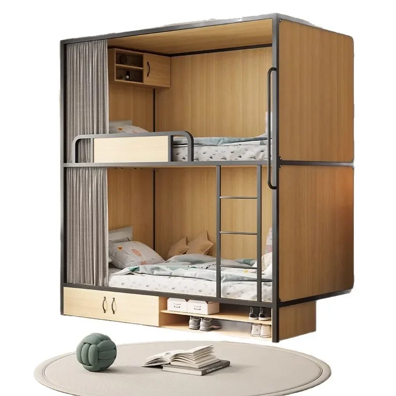 

Bunk beds, students and adults do not disturb each other, for getting on and off the bed and staff dormitory