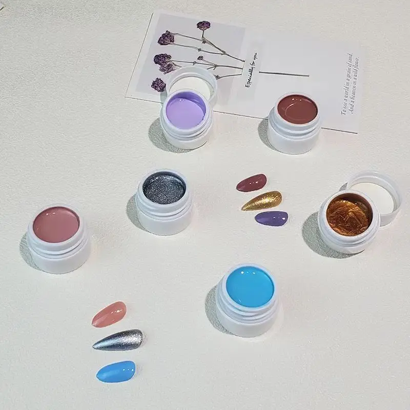 36 Colors Set Glitter Acrylic Powder UV Gel Nail Polish Soak Off UV Gel Builder Colorful Gel Polish Nail Art Supplies