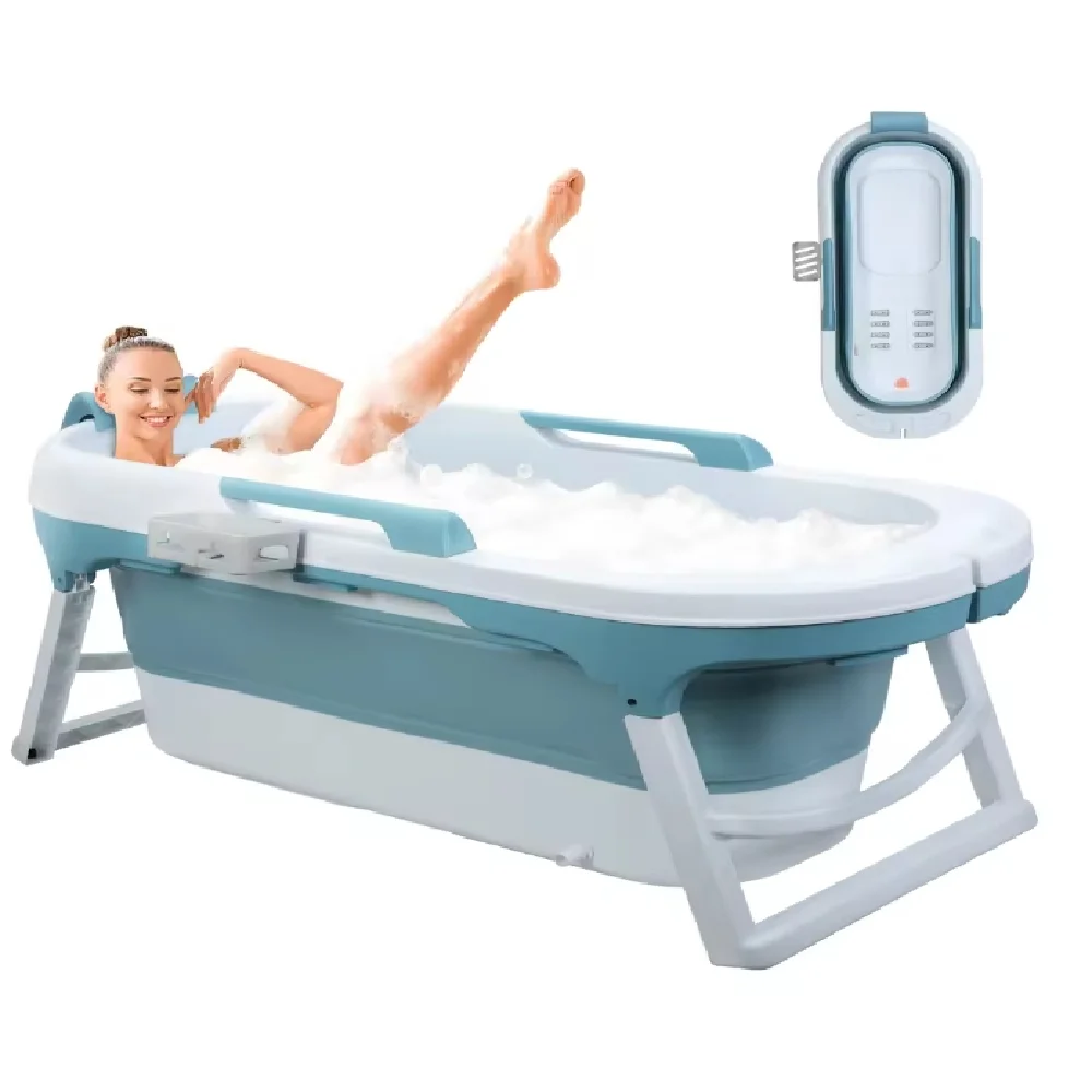 

Nordic Draagbare Badkuipen Opvouwbare Badkuipen Full Body Volwassen Grote Bad Volwassen Huishoudelijke Kinderen Verdikte Bad
