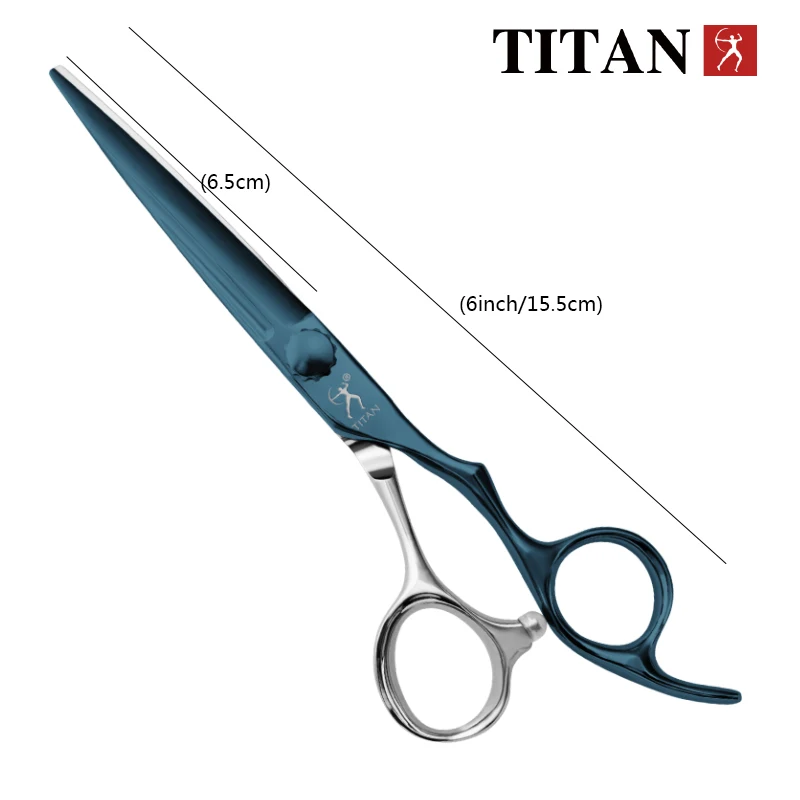 TITAN Barber scissors professional hair scissors hairdressing scissors cutting scissors  JAPAN ATS314 stainless steel