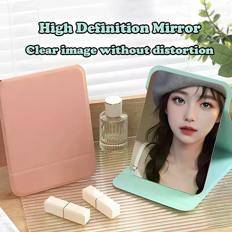 Складное-зеркало-для-макияжа-из-искусственной-кожи-однотонное-простое-портативное-ручное-и-настольное-двойного-назначения-для-студентов-милое-карманное-зеркало