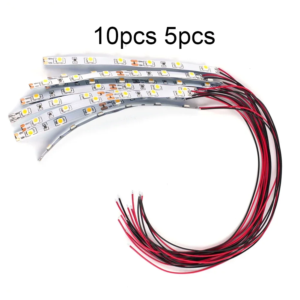 Accessories Dollhouse LED Light Strip Decoration 20 Cm Long 20mA/30mA 6 Led Building DIY Flexible LED Pre Wired