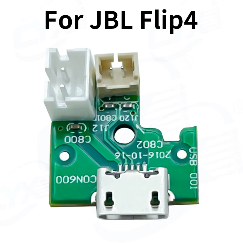 Conector de placa de fuente de alimentación JBL Flip4 TL GG, 1 piezas, Micro conector de carga, adecuado para Altavoz Bluetooth JBL Flip4 GG