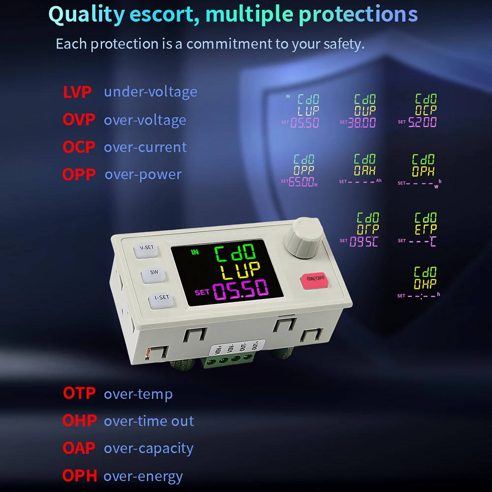 SK150X CNC خطوة المتابعة/أسفل وحدة الطاقة تيار مستمر 6.0 ~ 36 فولت إلى 0 ~ 36 فولت 150 واط منظم جهد قابل للتعديل مع الجهد المستمر/التيار MPPT