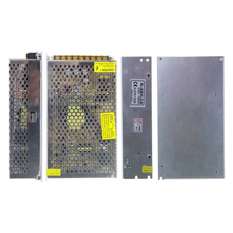 DC 12V saklar transformator catu daya AC 110V / 220V ke DC 12V 20Amp pengubah adaptor LED