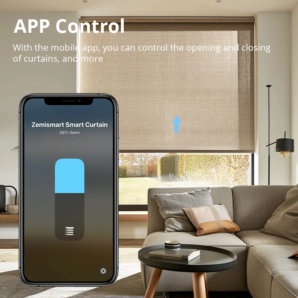 ゼミスマート マター WiFi ローラーシェード ブラインドモーター 2N ホームキット Google Home Alexa対応 37/38mmチューブ 電動シャッターエンジン