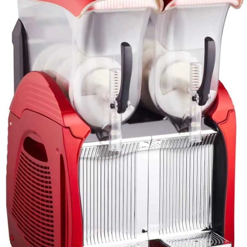 

Высококачественная коммерческая машина для приготовления фруктового слякоти (слэша) на три банки, малая, с китайским мотором, 110В/220В