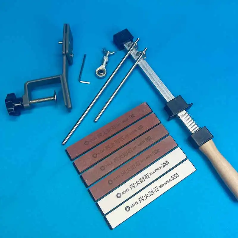 2026 Angle Fixed Knife Sharpener Kitchen Grinding System Honing Diamond Grinder Woodwork Tool Whetstone knife sharpening tool
