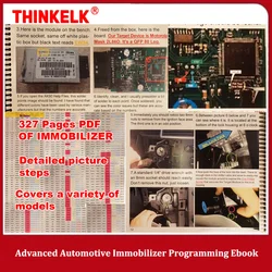 Advanced Automotive Immobilizer Programming Ebook 327 Pages PDF ECU Programming Diagnose Repair Tool Car Control Box Teaching