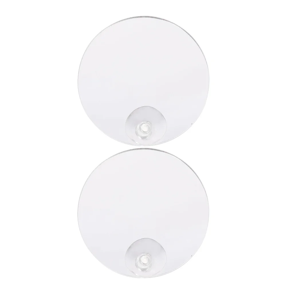 

2Pcs Suction Cup Betta Mirror Dual-Sided Acrylic Fish Training Tool for Aquarium Exercise and Stimulation Floating Ball Included