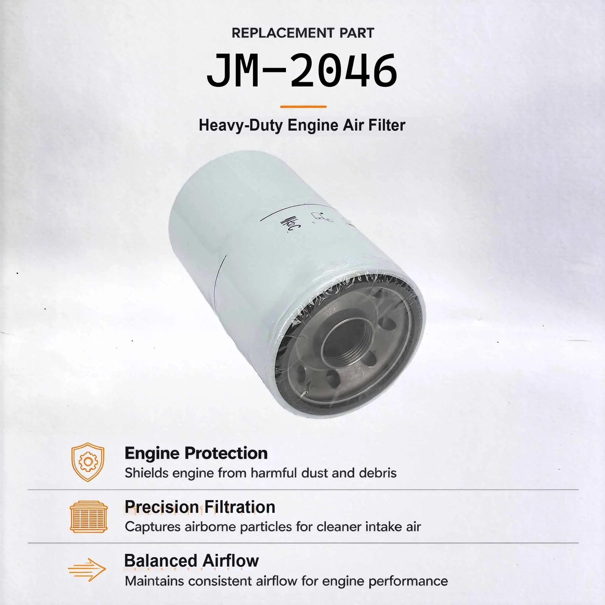 new Oil Filter JM-2046 Fits for Cummins Engine