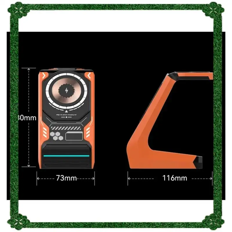 

24-часовая доставка, 15 Вт, подставка для быстрой зарядки, многофункциональная подставка для мобильного телефона для Iphone 15, 14, 13, 12 часов/